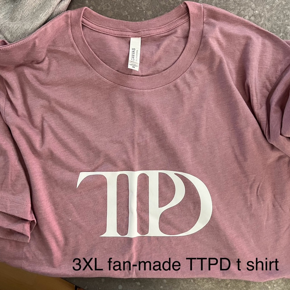 Taylor Swift TTPD short sleeve tee